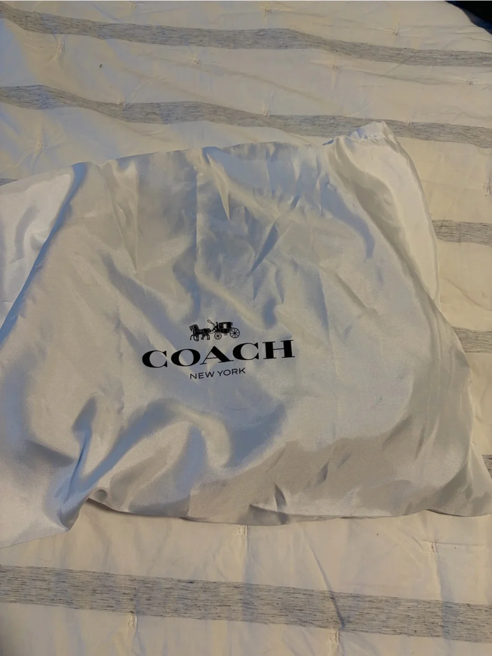 Coach Royal Blue Pebbled Leather Sling Bag for Men
